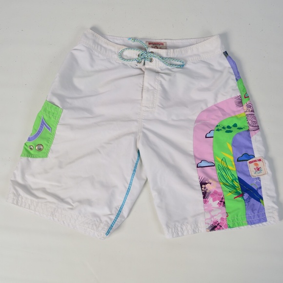 true religion swim trunks mens
